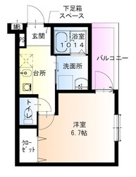 フジパレス尼崎東園田WESTの物件間取画像